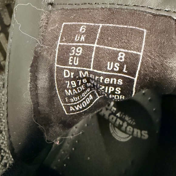 Dr. Martens Black Leather Footwear - Picture 4 of 5